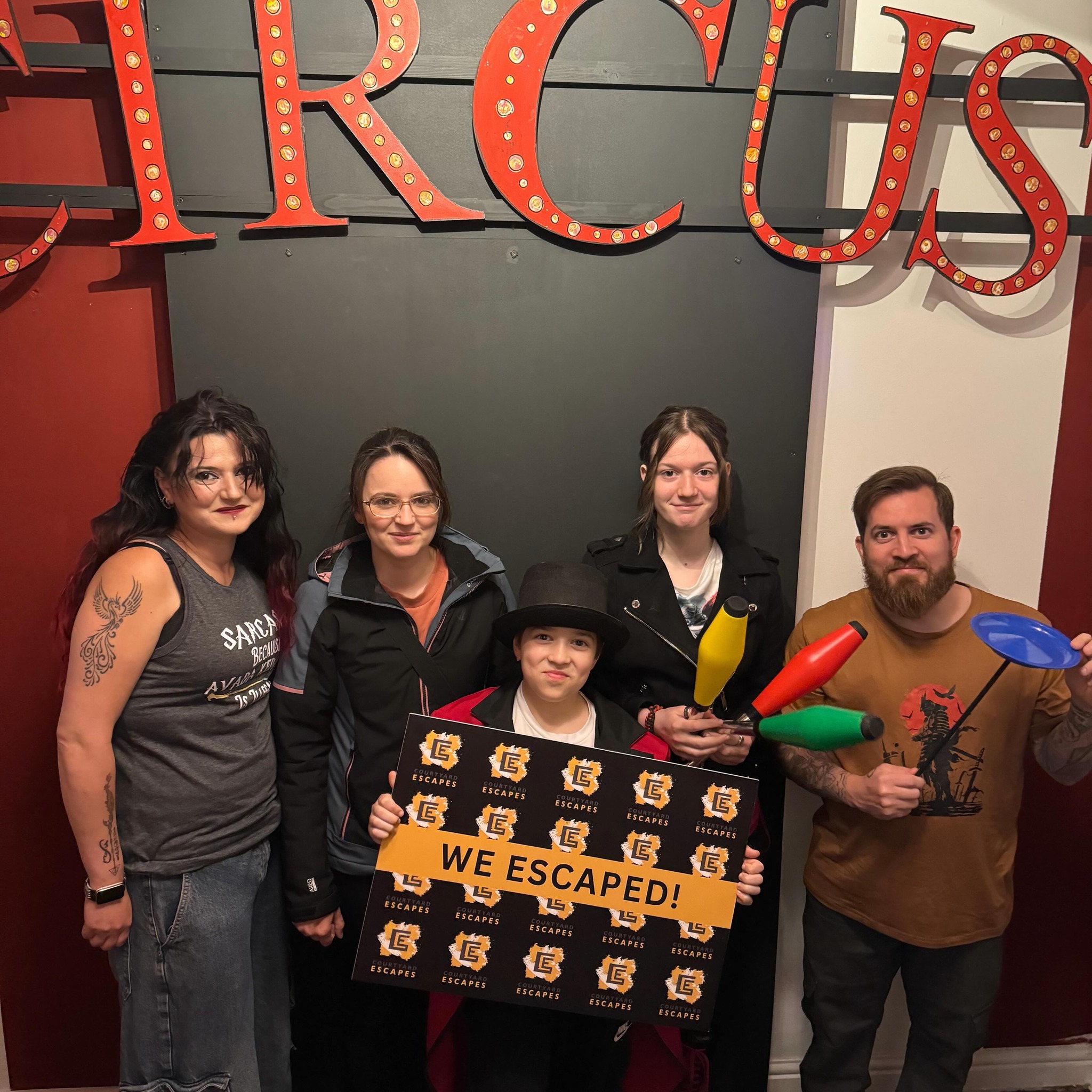 Escape room with Friends